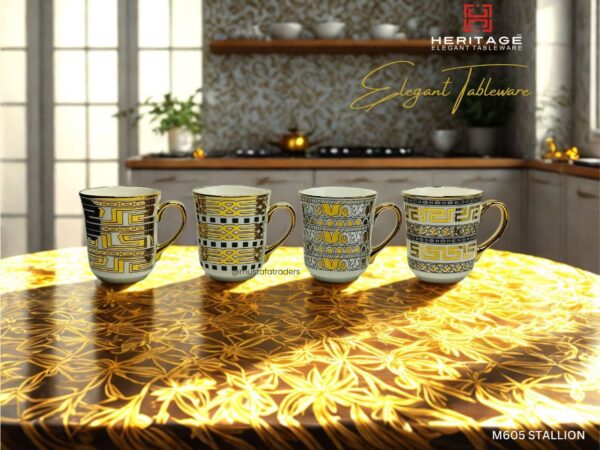 Heritage MUG STALLION |6PC(Set of 6),Item Code: M605 STALLION