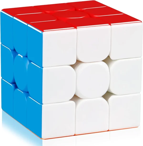 Speed Cube 3x3x3 - Moyu Meilong 3C, Stickerless Magic Cube 3x3, Fast Smooth Turning Vivid Color 3D Puzzle Brain Toy - Image 3