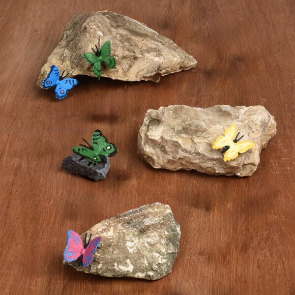 Butterfly Toy Colorful Summer Butterflies Toy Figures 1.6in Bioplastic Party Favors - Image 2