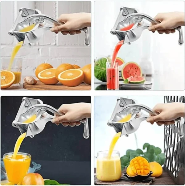 Stainless Steel Manual Hand Press Juicer Squeezer Household Fruit Juicer Extractor