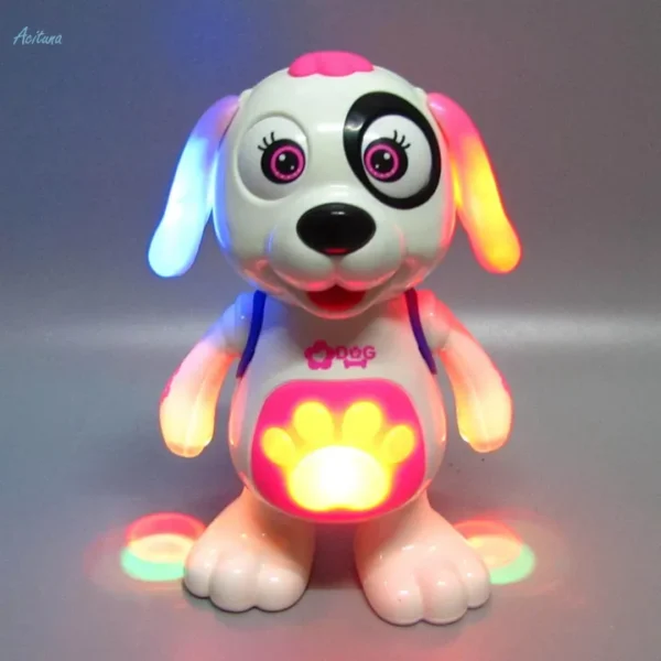 Electric Cartoon Dancing Animals Toy, Musical dancing Robot Dog Toy for Baby Boys, Girls and kids. - Image 6