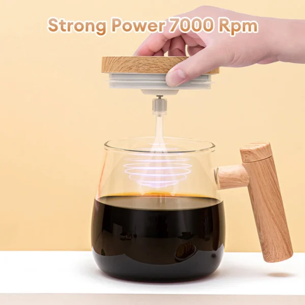 Self Stirring Mug 400ml, Electric Auto Mixing Cup - Image 9