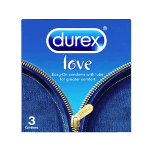 Durex love pack of 3 Condoms