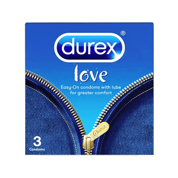 Durex love pack of 3 Condoms