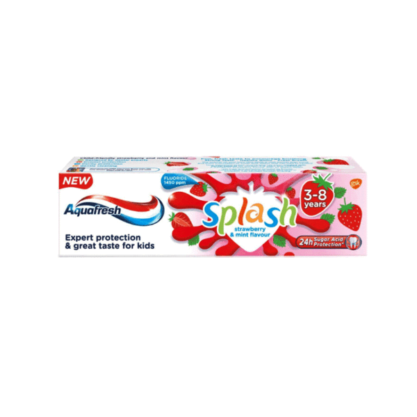 Aquafresh Toothpaste For Kids, Big teeth, Little Teeth, Milk Teeth, Kids Splash, 50 ml. - Image 3