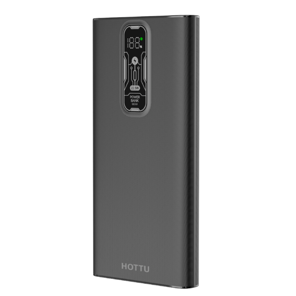 Hottu Power bank HT12 With 10,000 mAh Battery Capacity, Portable, Long Battery Life. - Image 3