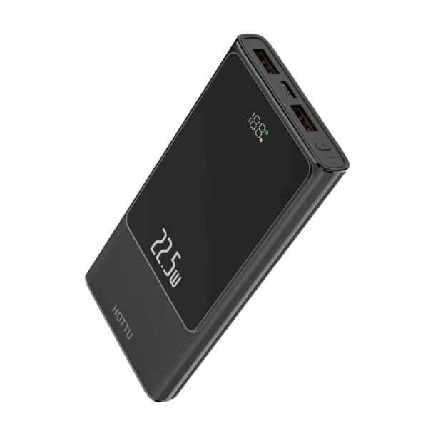 Hottu Power bank HT11 With 10,000 mAh Battery Capacity, Fast Charging Power bank.