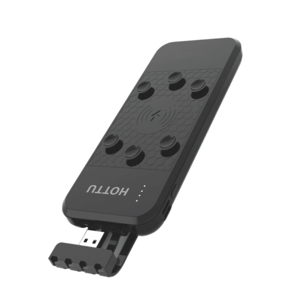 Hottu Power bank A30 With 10,000 mAh Capacity, Long Battery Life.