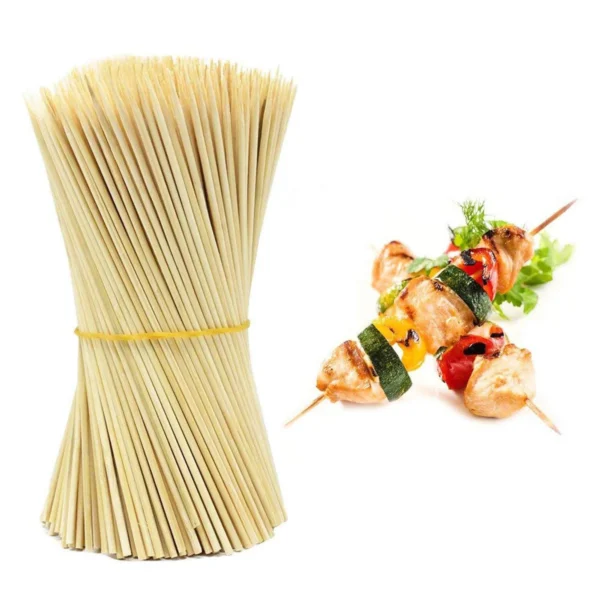 Wooden Bamboo Sticks Best for B.B Q & Shashlik 