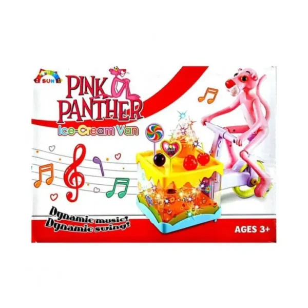 Pink Panther Ice Cream Van with Music and Flashing Lights For kids.