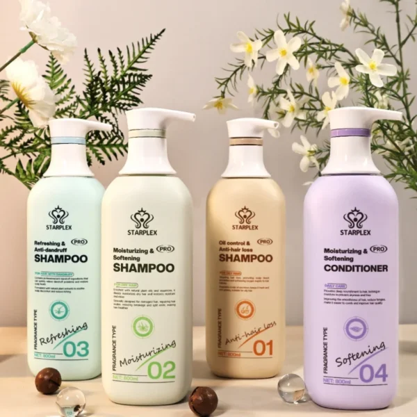 Starplex Shampoo Professional Salou Care Up Grade Fragrance Series 500ml - Image 2