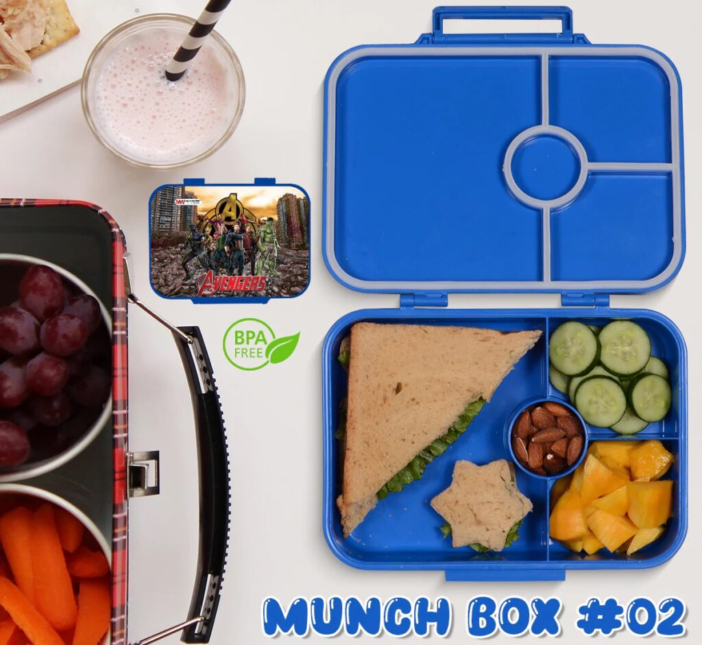 Munch Box 02(4 Portion Box) – Daggus