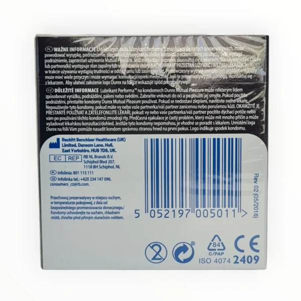 Durex Mutual pack of 3 Condoms - Image 2