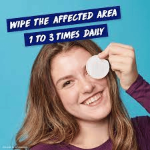 Clearasil Rapid Action Pads, Visibly Clearer Skin Pads, 65 pads. - Image 3