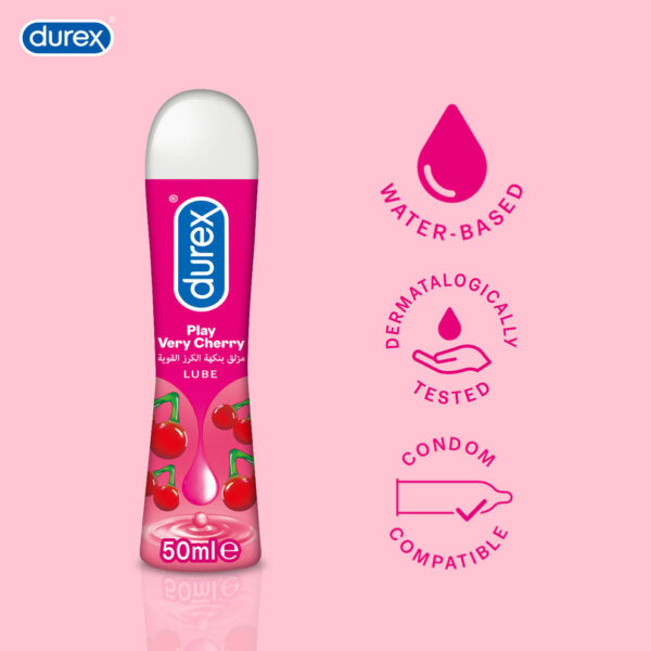 Durex play very Cherry Lubricant 50ML - Image 2