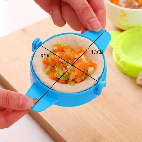 DIY Plastic Dumpling Mold Dough Press Gadgets For Cooking - Image 2