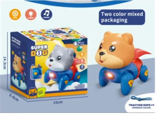 Super Dog With Light And Music Toy For Kids. - Image 3