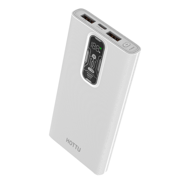 Hottu Power bank HT32 With 10,000 mAh Battery Capacity, Compact And Portable, Long Battery Life. - Image 2