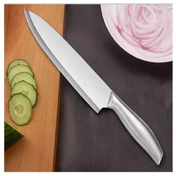 Stainless Steel Professional Made Vegetable Meat Fruits Cutting Knife Basic Kitchen Utensils: - Image 2