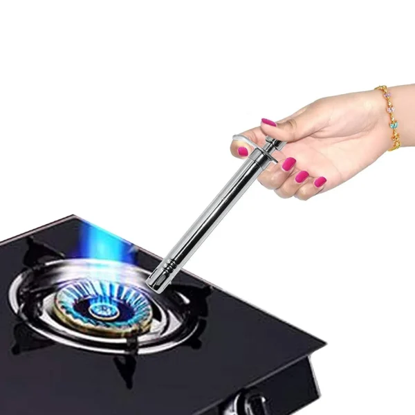 Spark Lighter - Kitchen Gas Stove Manual Lighter, Stainless Steel, No Batteries, No Cells, No Refill