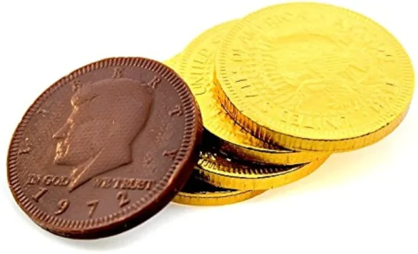 JB Choc Coin Chocolate Coin, Milk Chocolate Coin, 150 g. - Image 2
