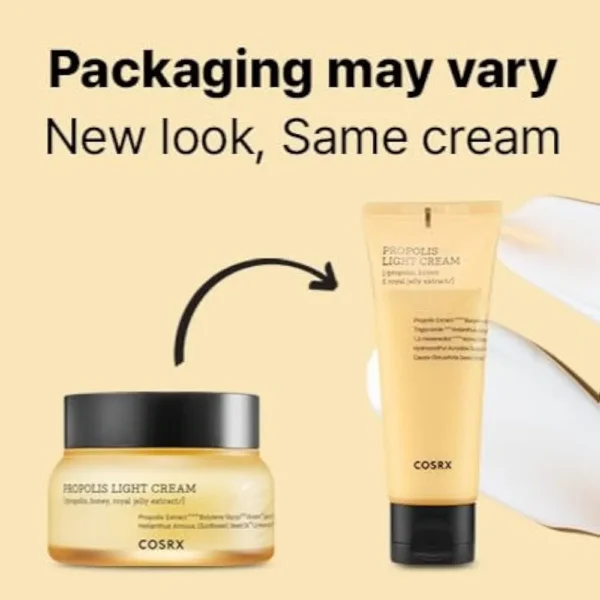 COSRX Full Fit Propolis Light Cream, Hydrating Daily Day and Night Moisturiser, Skin Care, 65 ml. - Image 8