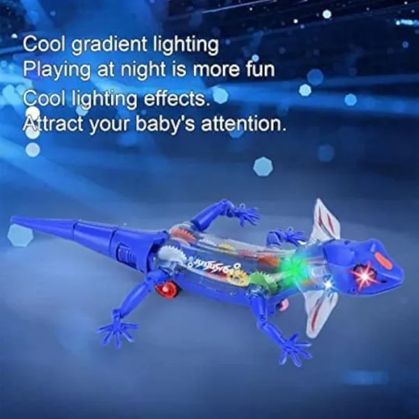 Electronic Pets Lizard Walking Electronic Animal, Baby Crawling Friend, With Sounds and Lights Toy For Children. - Image 2