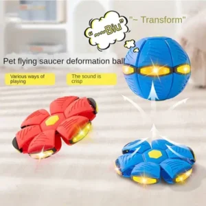 Flying Saucer Ball Outdoor Parent Children Toy Foot Magic Deformation Foot Pressure Decompression Vent Ball