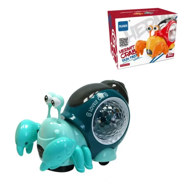 Electric Snail Toy, Snail With Music Light Projection Interaction, Toys For Boys and Girls.