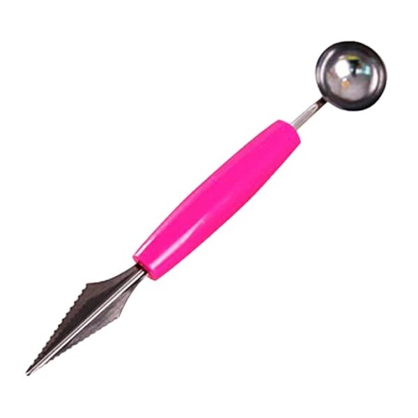 Multifunctional Dig Scoop With Fruit Carving Knife 2 In 1 - Image 2