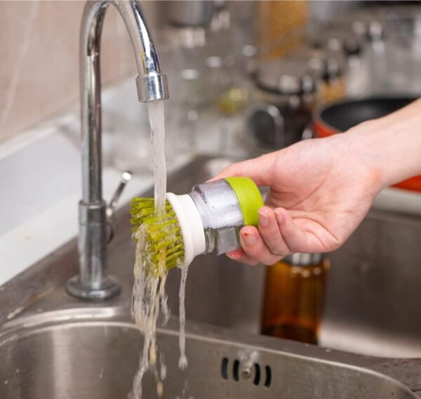 Oil-free pot and dish cleaning brush for kitchen - Image 4