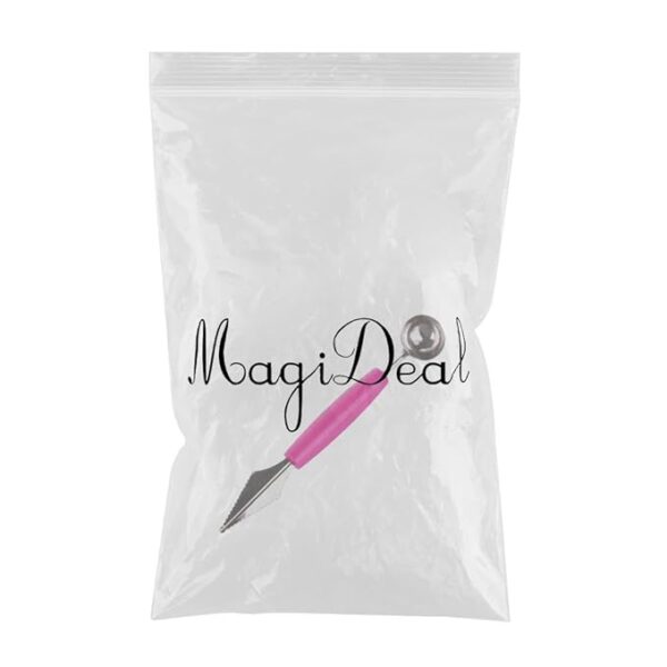 Multifunctional Dig Scoop With Fruit Carving Knife 2 In 1 - Image 4