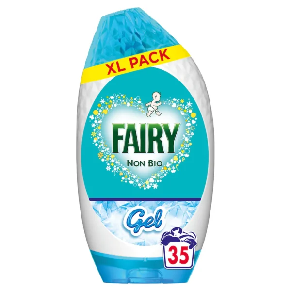 Fairy Non Biological Washing Liquid Gel, 35 Washes, 1225 ml.