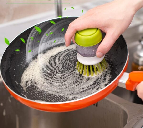 Oil-free pot and dish cleaning brush for kitchen - Image 8