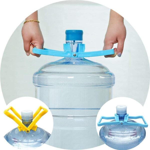 Water Bottle Handle Lifter, Ergonomic Plastic, Labor Saving Water Barrel Holding Ring - Image 2