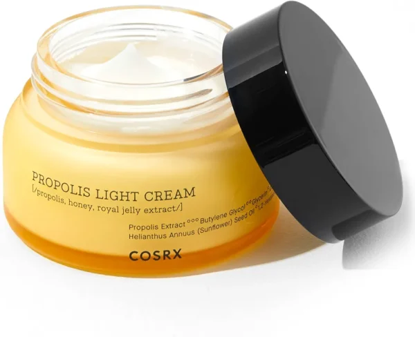 COSRX Full Fit Propolis Light Cream, Hydrating Daily Day and Night Moisturiser, Skin Care, 65 ml. - Image 5