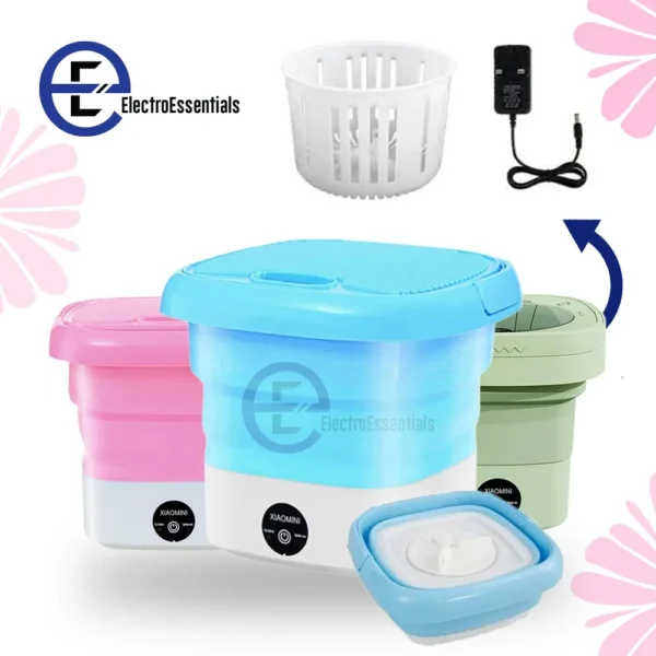 Mini Washing Machine with Dryer for Kids Clothes - Image 3
