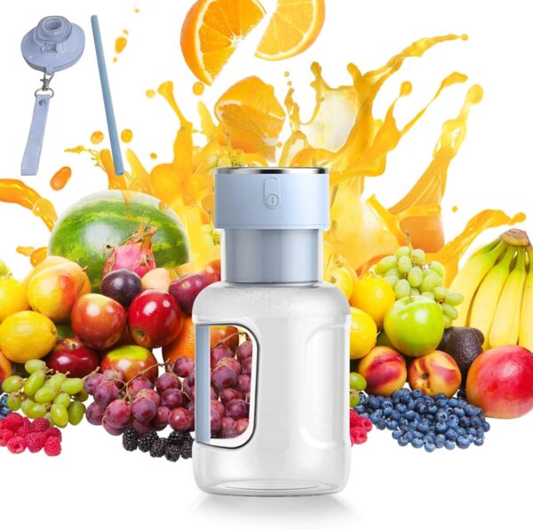 Rechargeable Cordless Barrel Juicer Capacity 1600ml - Image 7