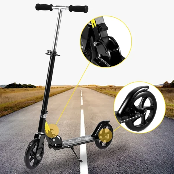 Kids Scooter with Easy-Folding System, Folding Adjustable Scooter For girls And Boys. - Image 2
