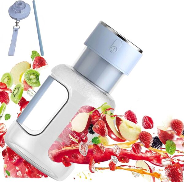 Rechargeable Cordless Barrel Juicer Capacity 1600ml - Image 8