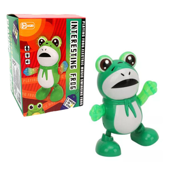 Electric Dancing Frog Toy With Music And Lights, Dancing Frog Toys For Boys And Girls.