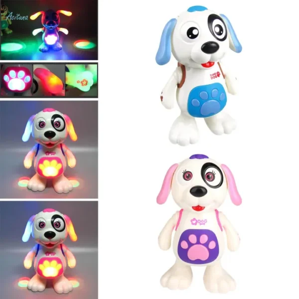 Electric Cartoon Dancing Animals Toy, Musical dancing Robot Dog Toy for Baby Boys, Girls and kids. - Image 3