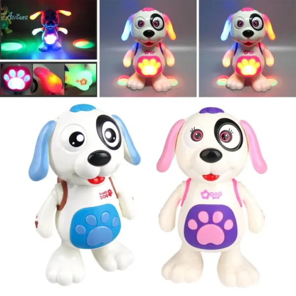 Electric Cartoon Dancing Animals Toy, Musical dancing Robot Dog Toy for Baby Boys, Girls and kids.