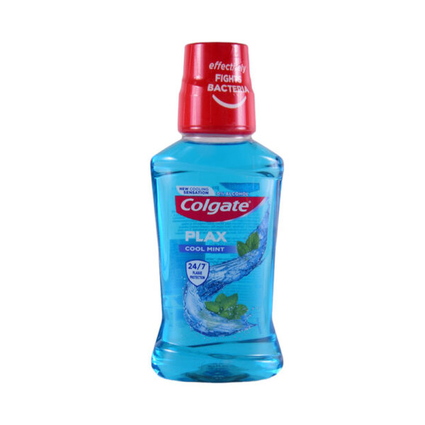 Colgate Mouth Wash, Cool mint Blue, Soft Mint Green, 250 ml. - Image 2