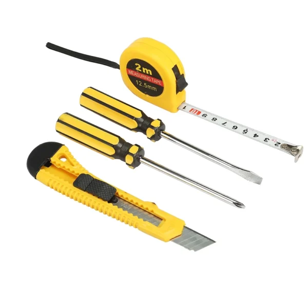 Imported Quality 9 Piece Repair Kit Household Hardware Hand Tool Set Hardware Toolbox Vehicle Emergency Kit Vehicle Emergency Toolbox Screwdriver Portable Tool Kit - Image 7