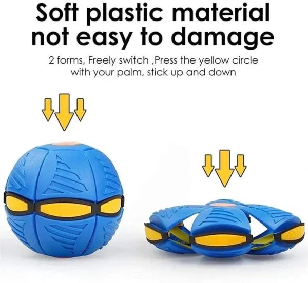 Flying Saucer Ball Outdoor Parent Children Toy Foot Magic Deformation Foot Pressure Decompression Vent Ball - Image 4