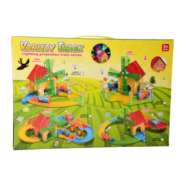 VARIETY LIGHTNING TRAIN TRACK SET