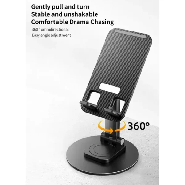 360 Degree Rotating Phone Bracket Lifting Folding Phone Stand - Image 4
