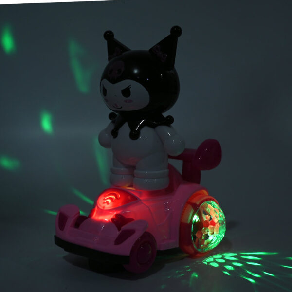 Electric Universal Character Toy with Light and Music, Spray Car Toy For kids. - Image 2