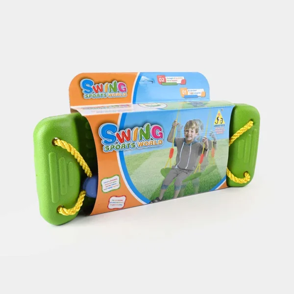 Kids Sport Swing Set With Hanging String for Indoor & Outdoor: - Image 3